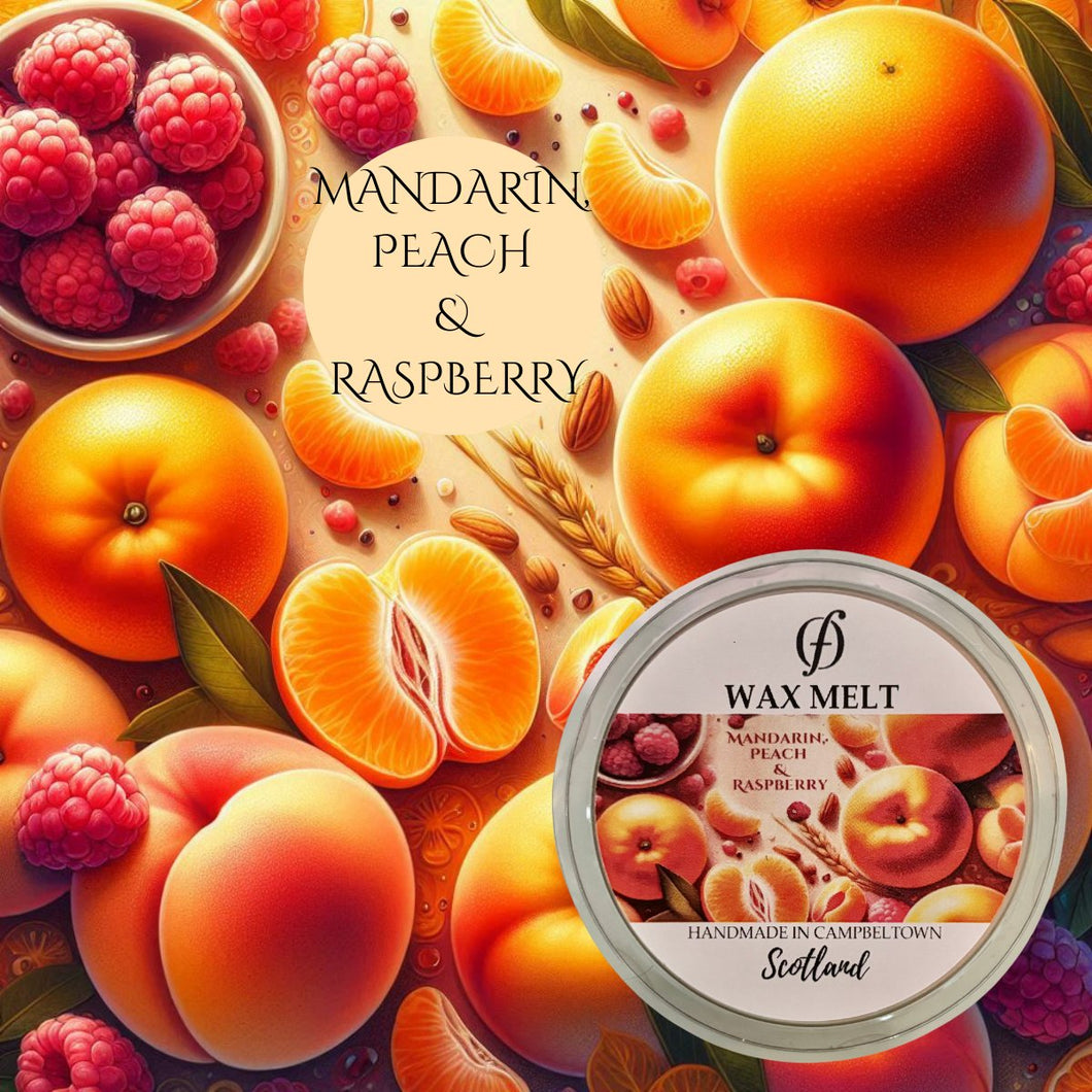 Mandarin, Peach & Raspberry - Olfactory Candles