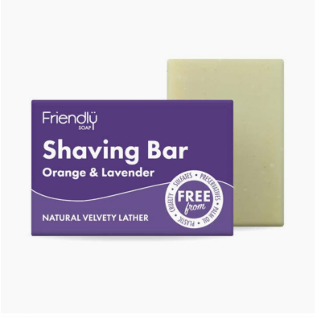 Orange & Lavender Shaving Bar - Eco Friendly - Olfactory Candles