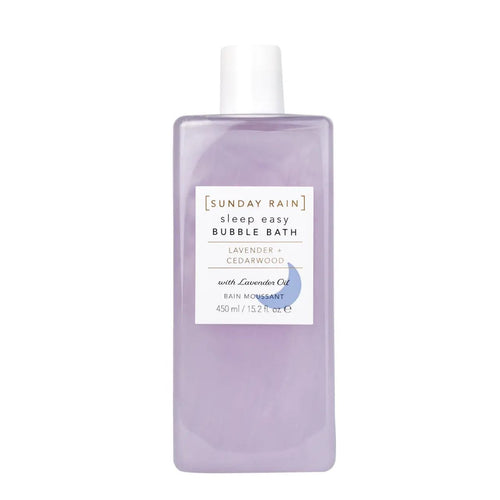 Sunday Rain Bubble Bath Sleep Easy Lavender & Cedarwood - Olfactory Candles