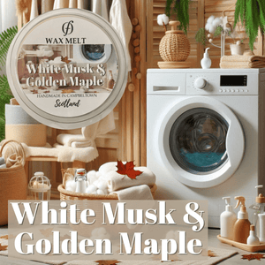 White Musk & Golden Maple - Olfactory Candles